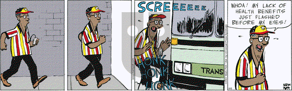 Lucky Cow on Friday April 6, 2007 Comic Strip