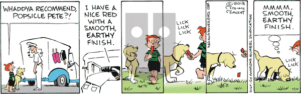 Red and Rover on Tuesday July 10, 2018 Comic Strip