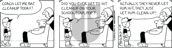 The Born Loser on Thursday April 29, 2004 Comic Strip