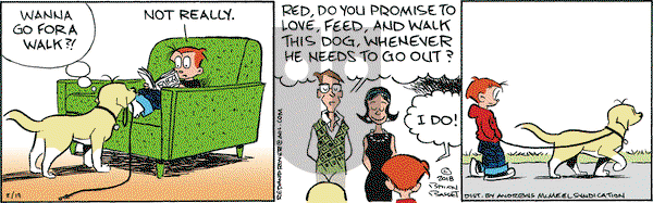 Red and Rover on Monday February 19, 2018 Comic Strip