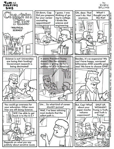 Tom the Dancing Bug on Monday April 14, 2025 Comic Strip