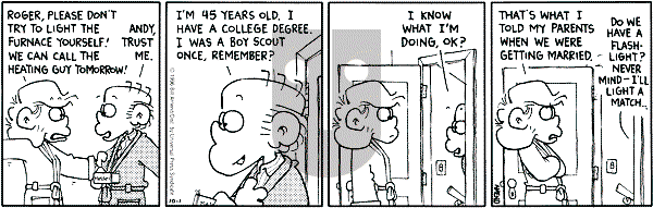 FoxTrot on Sunday July 29, 2001 Comic Strip