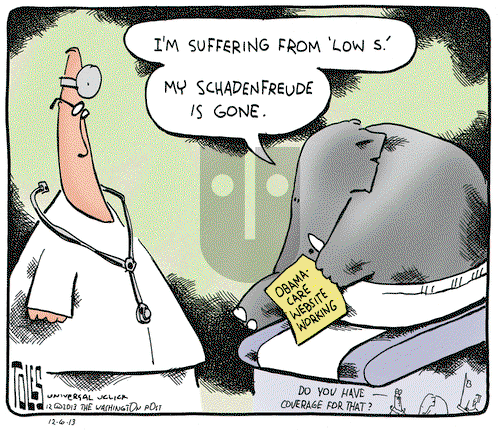 Tom Toles on Friday December 6, 2013 Comic Strip
