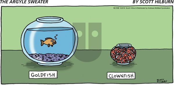 The Argyle Sweater on Sunday June 22, 2025 Comic Strip