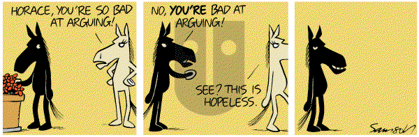 Dark Side of the Horse on Monday May 2, 2011 Comic Strip