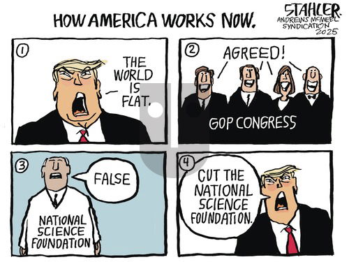 Jeff Stahler on Sunday May 25, 2025 Comic Strip