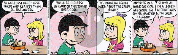 Adam@Home on Saturday October 19, 2019 Comic Strip