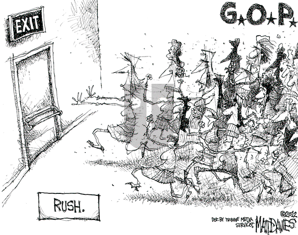 Matt Davies on Friday March 2, 2012 Comic Strip