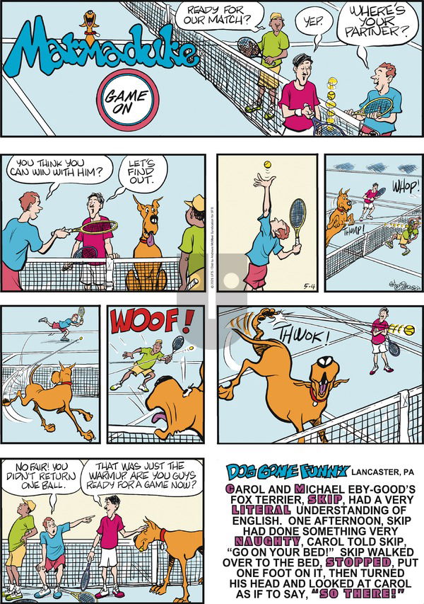 Marmaduke on Sunday May 4, 2025 Comic Strip