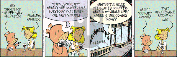 Ink Pen - Tuesday February 24, 2009 Comic Strip