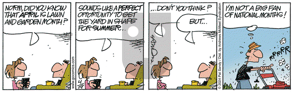 Next Door Neighbors - Friday April 19, 2024 Comic Strip