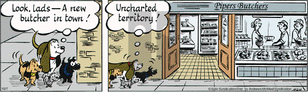 Fred Basset on Wednesday October 7, 2020 Comic Strip