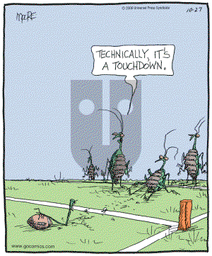 In the Bleachers - Friday October 27, 2006 Comic Strip