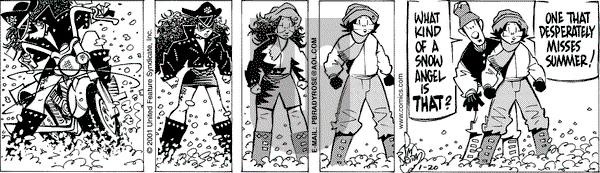 Rose is Rose - Saturday January 20, 2001 Comic Strip