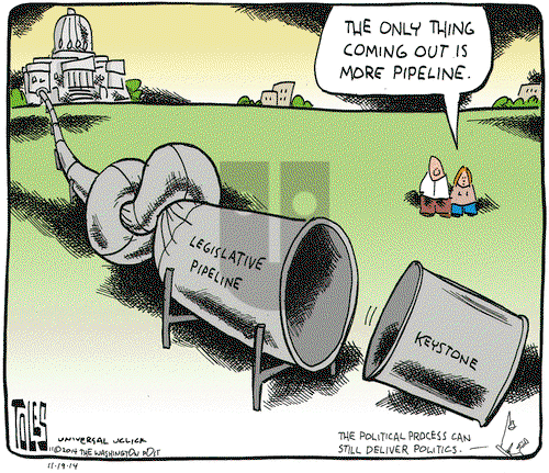 Tom Toles on Wednesday November 19, 2014 Comic Strip
