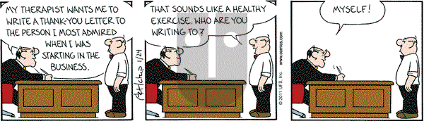 The Born Loser on Monday January 24, 2011 Comic Strip