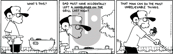 FoxTrot on Tuesday August 3, 1999 Comic Strip