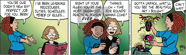 Luann on Tuesday September 1, 2015 Comic Strip