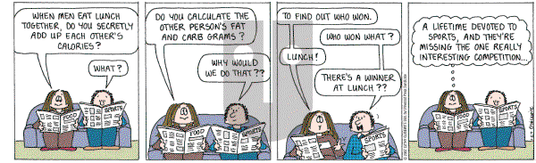 Cathy Classics - Saturday January 27, 2007 Comic Strip