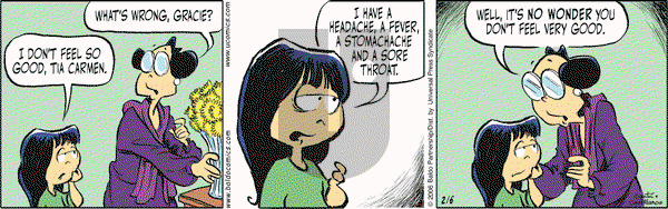 Baldo on Monday February 6, 2006 Comic Strip