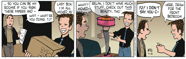 Luann on Saturday September 15, 2007 Comic Strip