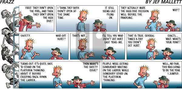 Frazz on Sunday August 2, 2020 Comic Strip
