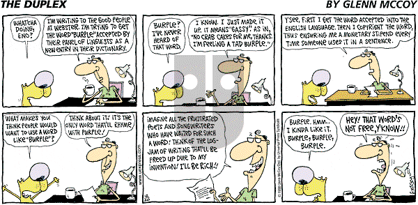 The Duplex on Sunday December 20, 1998 Comic Strip