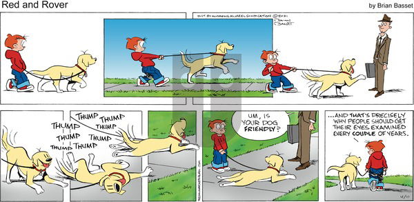 Red and Rover on Sunday April 11, 2021 Comic Strip
