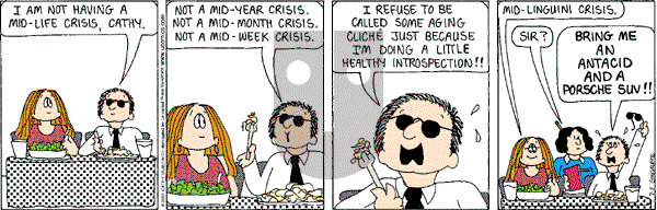 Cathy Classics - Thursday July 5, 2012 Comic Strip