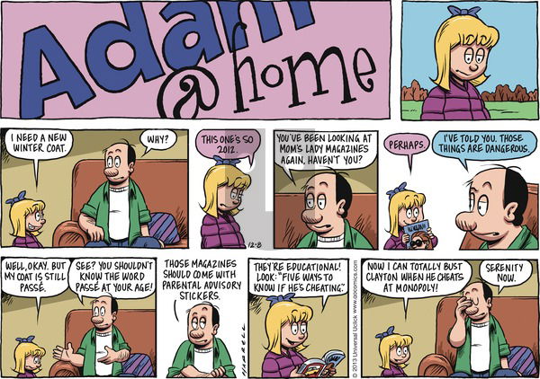 Adam@Home on Sunday December 8, 2013 Comic Strip