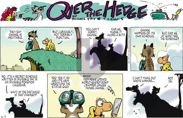 Over the Hedge on Sunday June 9, 2019 Comic Strip