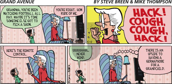 Grand Avenue on Sunday October 12, 2014 Comic Strip