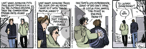 For Better or For Worse - Friday November 15, 2024 Comic Strip