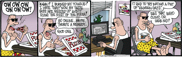 Monty on Friday April 12, 2019 Comic Strip