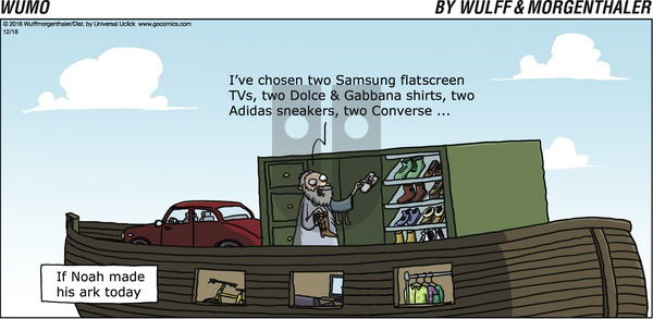 WuMo on Sunday December 18, 2016 Comic Strip