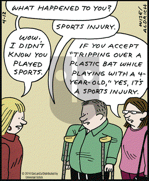 Real Life Adventures on Tuesday April 12, 2016 Comic Strip