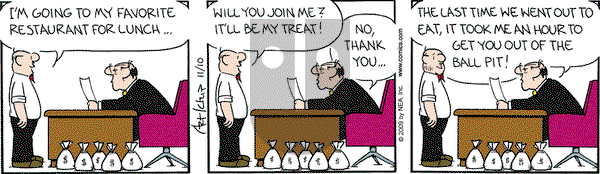The Born Loser on Tuesday November 10, 2009 Comic Strip