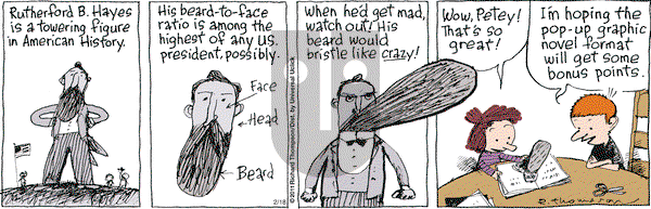 Cul de Sac on Thursday February 18, 2016 Comic Strip