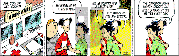 Baldo - Thursday August 7, 2003 Comic Strip