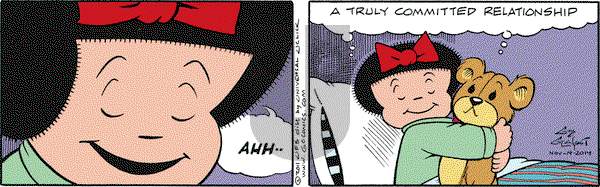 Nancy on Friday November 14, 2014 Comic Strip
