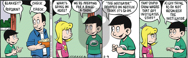 Adam@Home on Monday February 3, 2020 Comic Strip