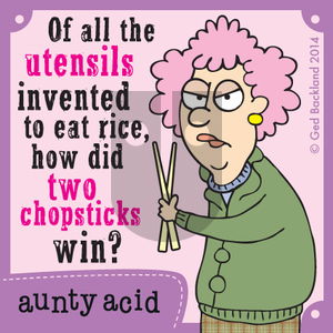 Aunty Acid on Monday June 30, 2014 Comic Strip