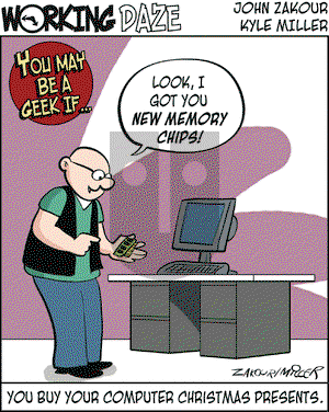 Working Daze on Thursday December 27, 2007 Comic Strip