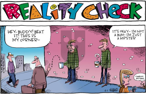 Reality Check on Sunday September 7, 2014 Comic Strip