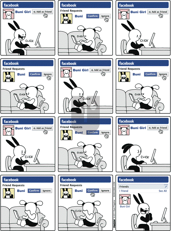 Buni on Monday August 15, 2011 Comic Strip