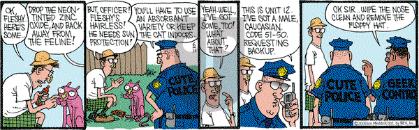 Monty on Thursday June 11, 2009 Comic Strip