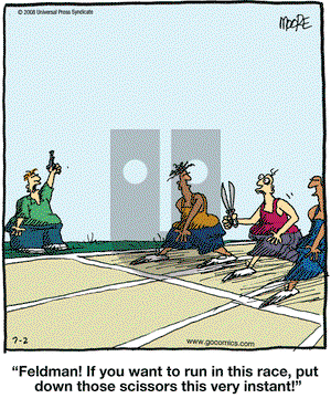 In the Bleachers on Wednesday July 2, 2008 Comic Strip