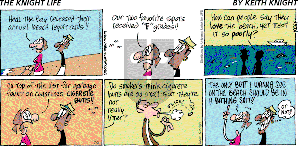 The Knight Life - Sunday July 31, 2011 Comic Strip
