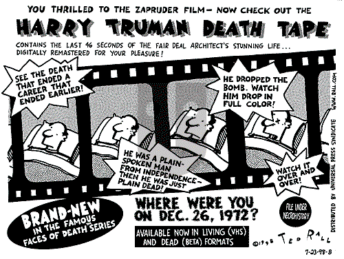 Ted Rall on Saturday July 25, 1998 Comic Strip
