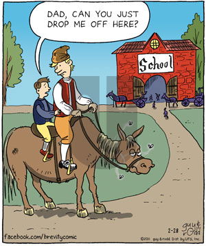 Brevity on Monday February 28, 2011 Comic Strip